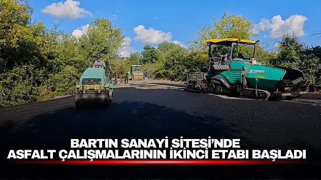 Asfalt Çalışmalarının İkinci Etabı Başladı