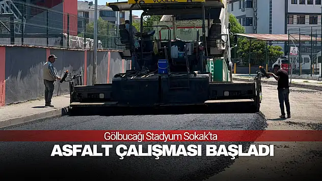 Asfalt Çalışması Başladı