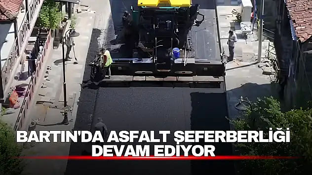 Asfalt Mesaisi Aralıksız Sürüyor