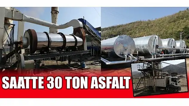 ASFALT ÜRETİM TESİSİ YENİLENDİ