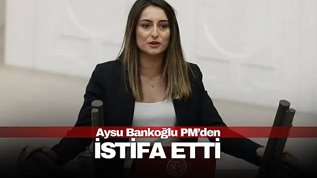 Aysu Bankoğlu PM'den İstifa Etti