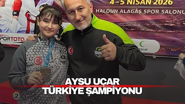 Aysu Uçar Türkiye Şampiyonu