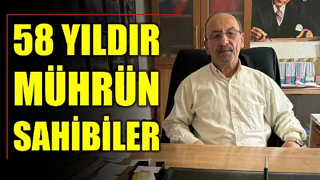 Muhtarlığı 58 yıldır sürdürüyorlar
