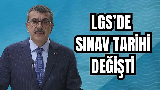 Bakan Tekin duyurdu