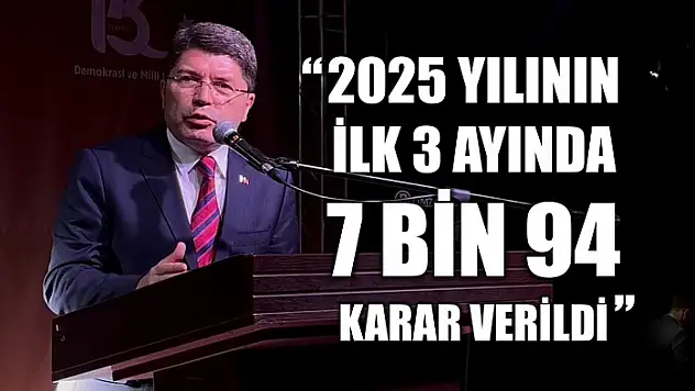 '38 bin dosyayı bu yıl sonuna kadar sıfırlamayı hedefliyoruz'