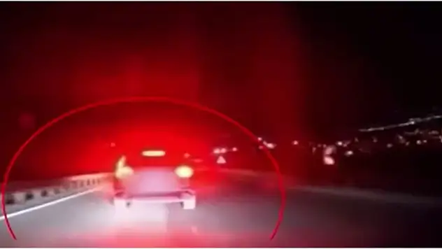 'Trafik güvenliğini hiçe sayan asfalt zorbası yakalandı'