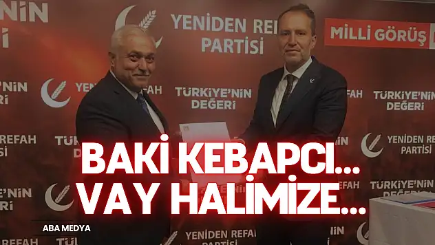 Baki Kebapcı… Vay halimize…