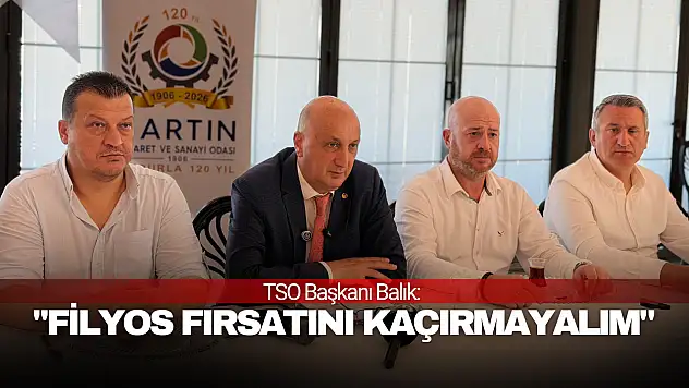 Balık: 'Çevreyi kirletecek sanayiye izin vermeyiz'