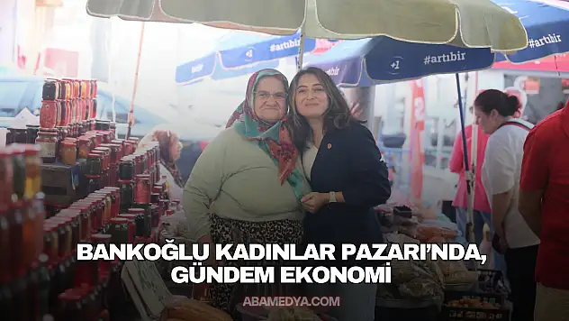 Bankoğlu Kadınlar Pazarı'nda, Gündem Ekonomi