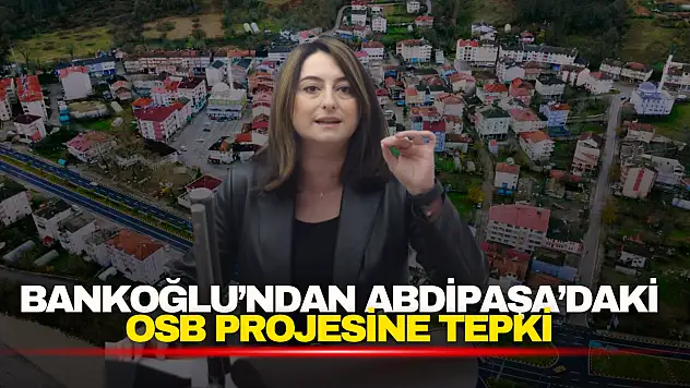 Bankoğlu'ndan Abdipaşa'daki OSB Projesine Tepki