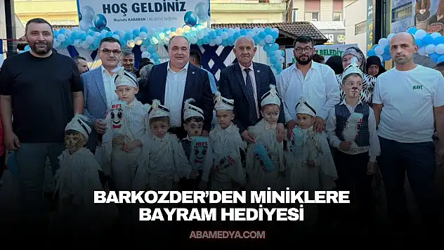 Barkozder'den Miniklere Bayram Hediyesi