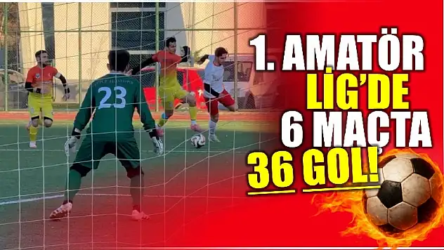 Bartın 1'inci Amatör Lig'de gol yağmuru