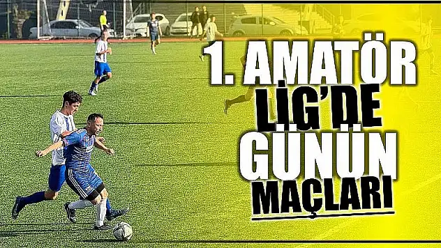 Bartın Amatör Lig'de günün maçları