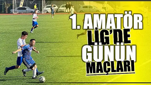 Bartın Amatör Lig'de maç günü