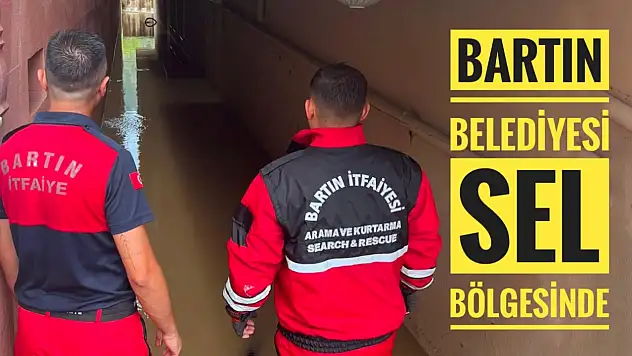 Bartın Belediyesi Cide´de yaraları sarıyor