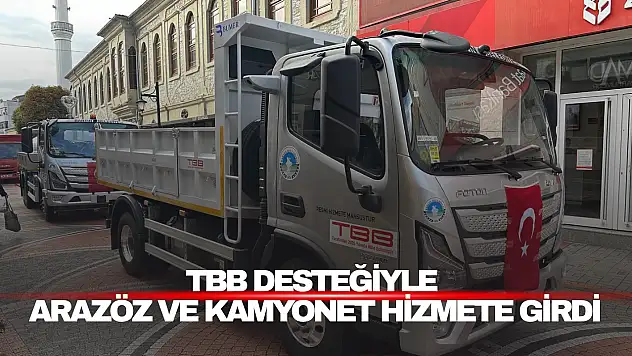 Bartın Belediyesi Filoya Yeni Araçlar Ekledi