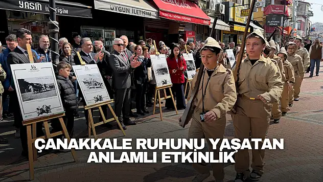 Bartın Belediyesi'nden Çanakkale Ruhunu Yaşatan Anlamlı Etkinlik