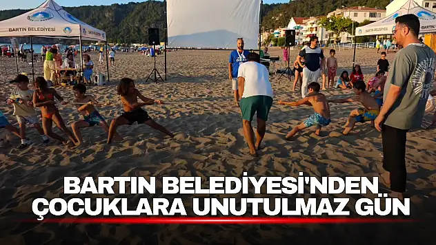 Bartın Belediyesi'nden Çocuklara Unutulmaz Gün