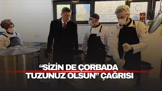 Bartın Belediyesi'nden, 'Sizin de çorbada tuzunuz olsun' çağrısı