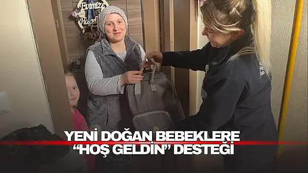 Bartın Belediyesi'nden Yeni Doğan Bebeklere 'Hoş Geldin' Desteği