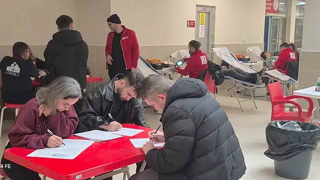 Bartın'da 2 günde 52 ünite kan bağışı yapıldı