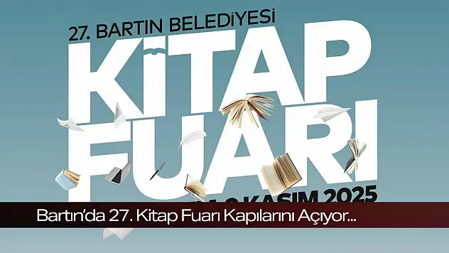 Bartın'da 27. Kitap Fuarı Kapılarını Açıyor