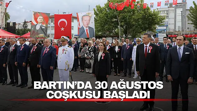 Bartın'da 30 Ağustos Coşkusu Başladı