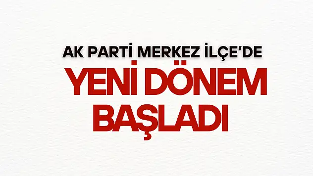 Bartın'da AK Parti'de Yeni Dönem Başladı