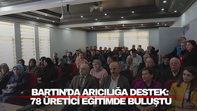 Bartın'da Arıcılığa Destek