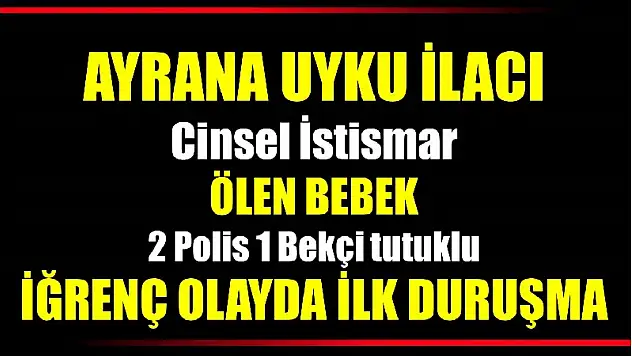 Bartın'da davanın ilk duruşması görüldü