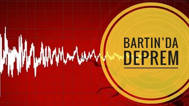 Bartın'da deprem
