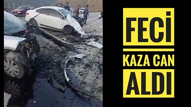 Bartın'da feci kaza