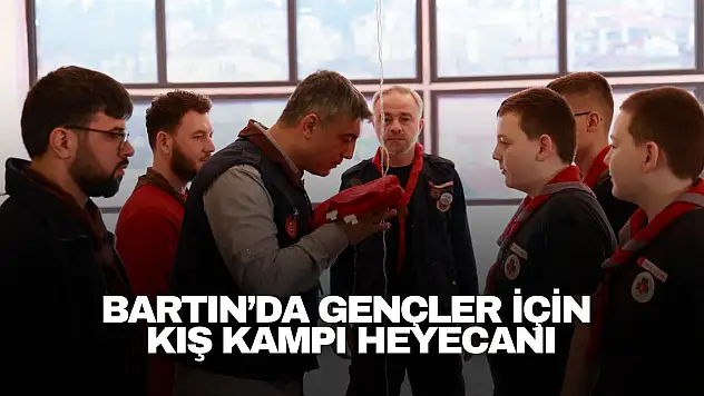 Bartın'da Gençler İçin Kış Kampı Heyecanı