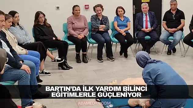 Bartın'da İlk Yardım Bilinci Eğitimlerle Güçleniyor