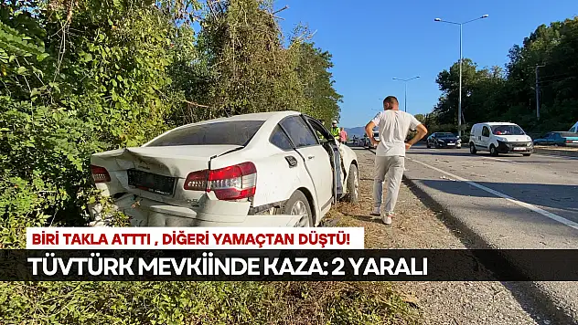 Bartın'da Korkutan Kaza