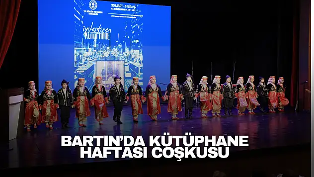 Bartın'da Kütüphane  Haftası Coşkusu