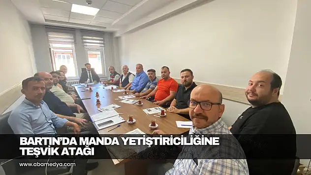 Bartın'da Manda Yetiştiriciliğine Teşvik Atağı