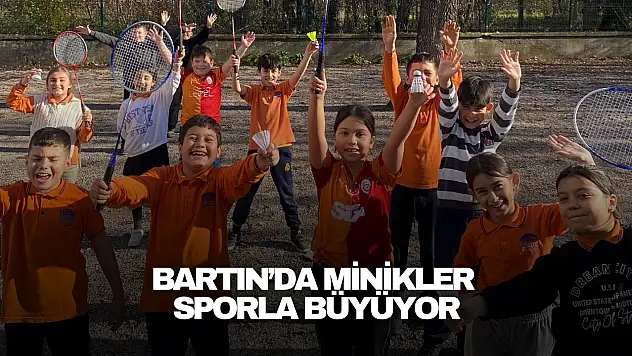 Bartın'da Minikler Sporla Büyüyor