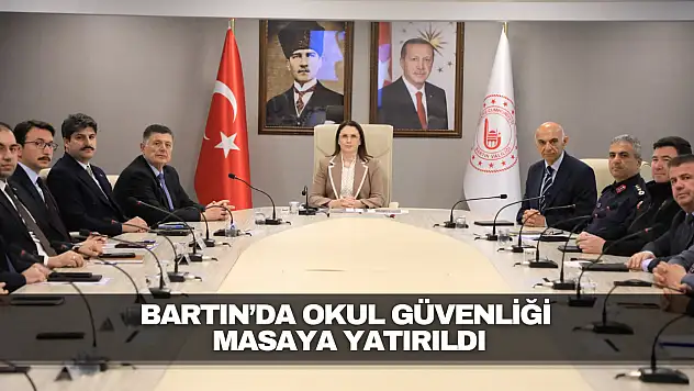 Bartın'da Okul Güvenliği Masaya Yatırıldı
