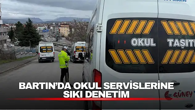 Bartın'da Okul Servislerine Sıkı Denetim