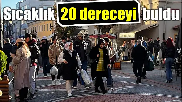 Bartın'da sıcaklık 20 dereceyi buldu