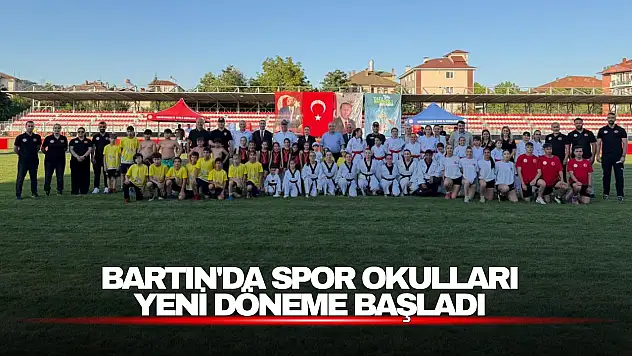 Bartın'da Spor Okulları Coşkuyla Açıldı