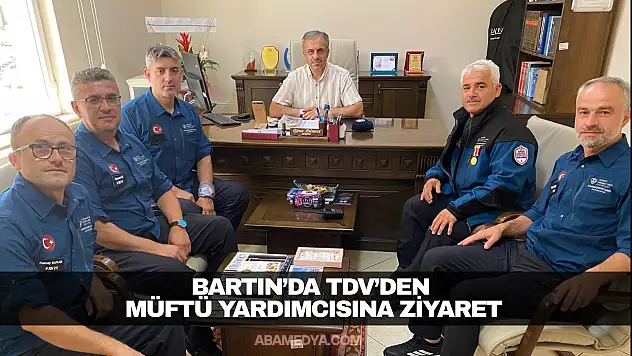 Bartın'da TDV'den Müftü Yardımcısına Ziyaret