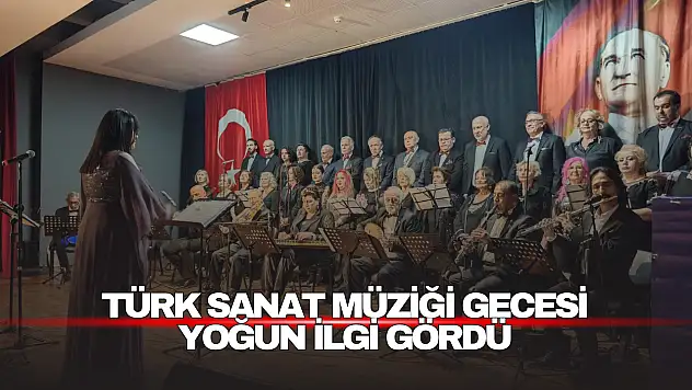 Bartın'da Türk Sanat Müziği Gecesi Yoğun İlgi Gördü