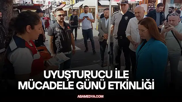 Bartın'da Uyuşturucu ile Mücadele Günü Etkinliği