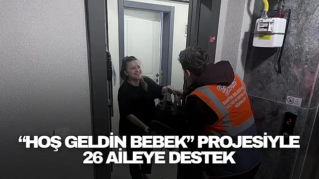 Bartın'da Yeni Doğanlara Sıcak Karşılama