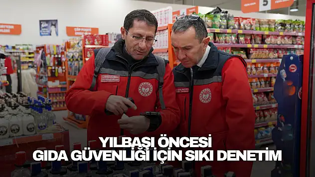 Bartın'da Yılbaşı Öncesi Gıda Güvenliği İçin Sıkı Denetim