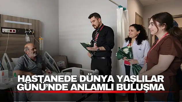 Bartın Devlet Hastanesi'nde Dünya Yaşlılar Günü'nde Anlamlı Buluşma