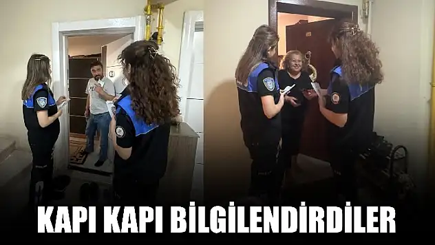Bartın Emniyeti sahada