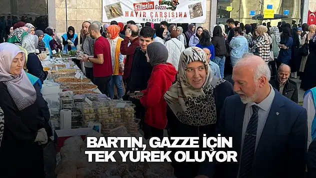 Bartın, Gazze İçin Tek Yürek Oluyor